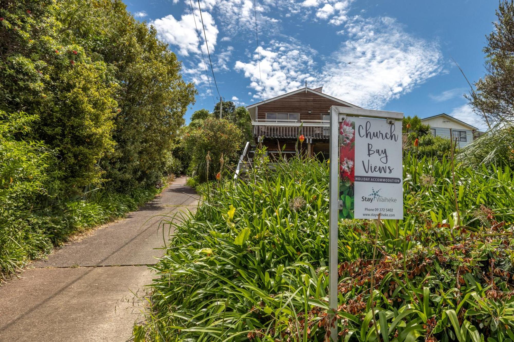 Church Bay Views Oneroa Exterior foto
